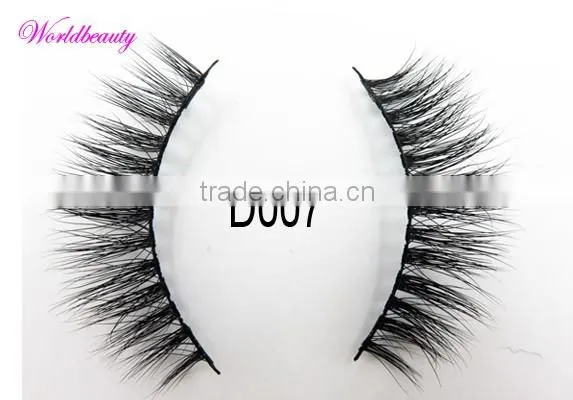 Real Mink Strip Eyelash 3D Styles Mink Fur Eye Lashes photo-4