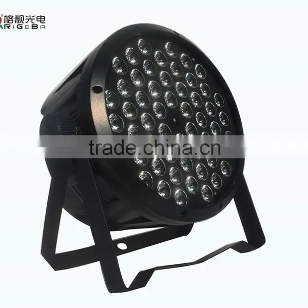 2015 Cheap LED Par 64 54led*1w Rgbw Dmx Stage Mini Flat Par Light /flat Par Can photo-2