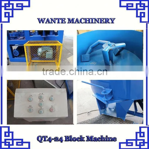 QT4-24 Easy Operate Hydraulic Automatic Cement Brick Making Machine photo-6