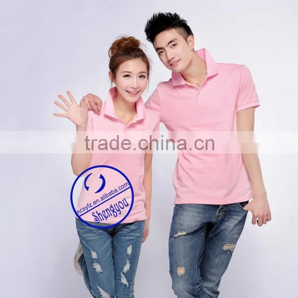 Custom Fashion Couple Polo Shirt Design for Lovers photo-3