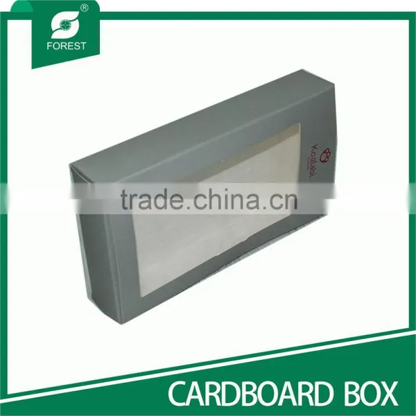 CUSTOMIAED CARDBOARD BOX WITH PVC WINDOW photo-6