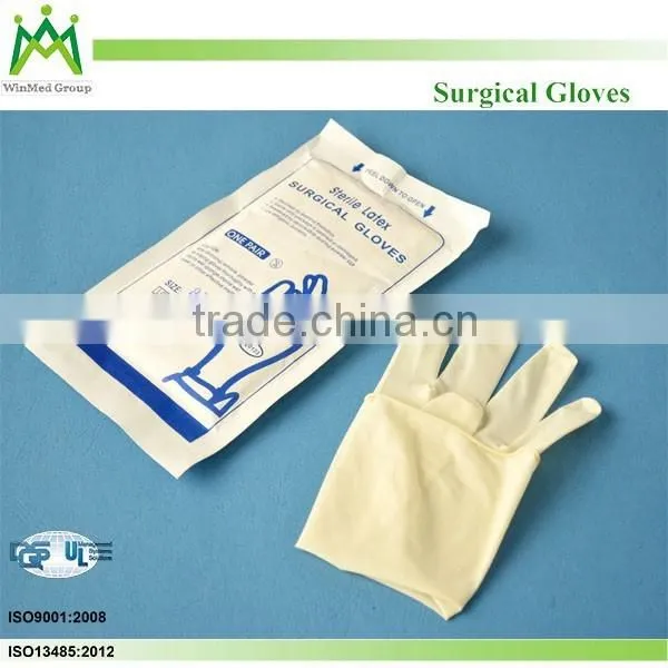 Disposble Latex Surgical Gloves photo-6