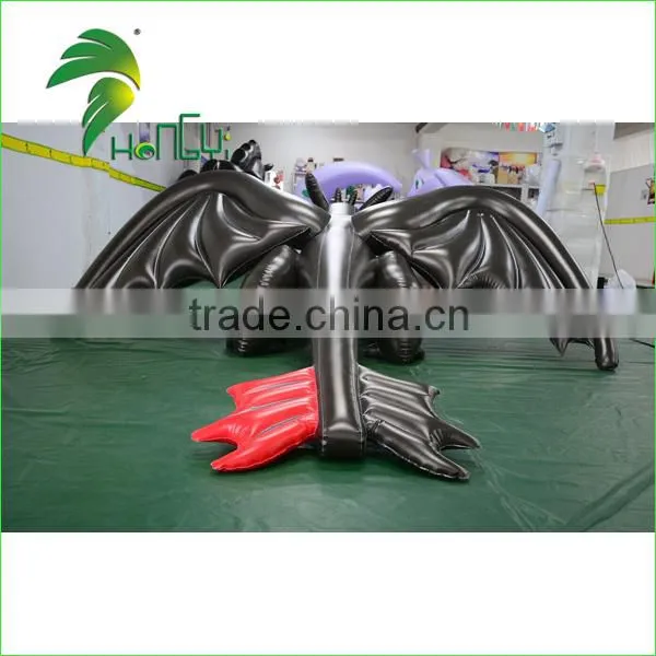 Hongyi Hot Selling Giant Inflatable Black Toothless Dragon / Inflatable Dragon Toy For Sale photo-5