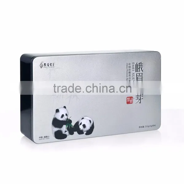 Savoring Tea Tin Box Gift Packing Vital Green Tea photo-3