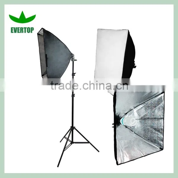 TS-SLK01Photo Studio Continuous Single Lighting Softbox Soft Box Light Stand Kit photo-2