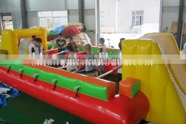 Outdoor Sports Inflatable Foosball Pitch Inflatable Human Foosball photo-2