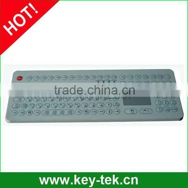 Industrial Medical Flat Keyboard With Sealed Touchpad, Easy Clean Keyboard photo-3