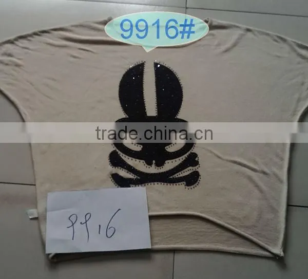 Printing Pirate Head of Young Woman Clothing 9916#