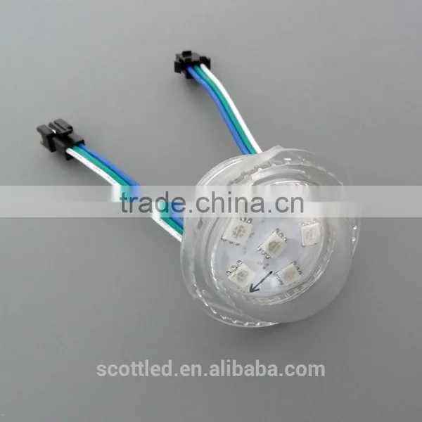 Round Digital 35mm 6pcs Party Dots Led Lights - ic Ucs1903 Supplier's Choice photo-3