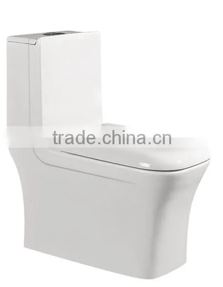 YL-1022 Elegant Design Sanitary Ware Square Siphonic One Piece Toilet photo-2