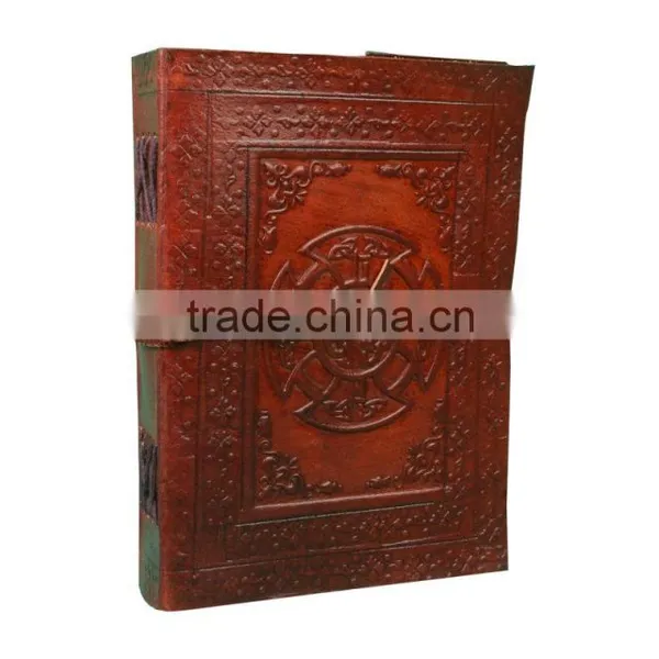 Celtic Mandala Leather Diary Grimoire Book-of-Shadows Notebook Personal Diary