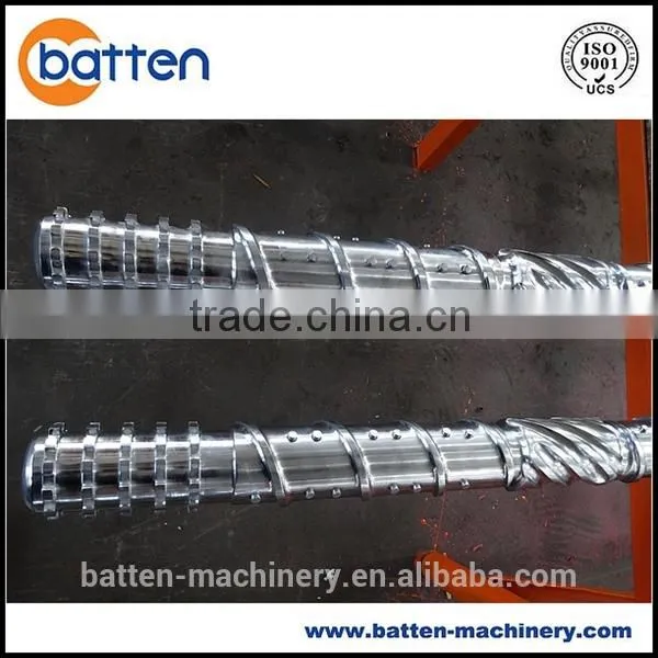 nitrided single screw barrel for HDPE plastic pipe machines