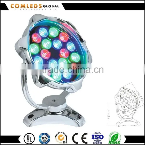 Stainless Steel Led Dive Underwater Light , 9w Purple Led Underwater Light photo-4