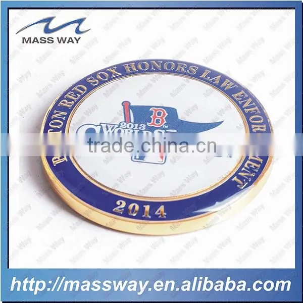 High Grade Custom Etched Enamel Metal Token Coin photo-3