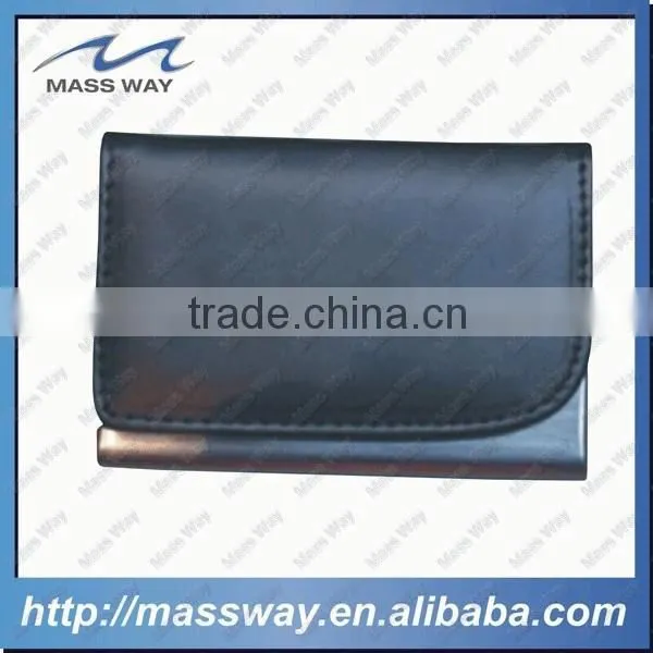 Customized Luxury Playing Genuine Leather Business Card Case photo-3