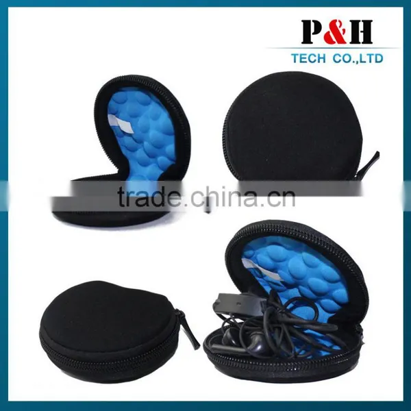 Wholesale Earbud Case, Custom Earphone Pouch, Factory OEM&ODM Earphone Bag photo-3