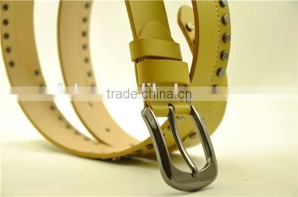 2015 Men's Studed Leather Belt photo-3