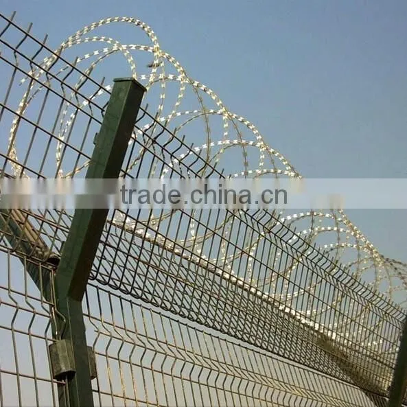 2015 Hot Sale PVC and Galvanized Welded Wire Mesh Panels Fence With Top Quality photo-3