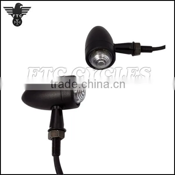 Clear Lens Indicator Light Vintage Motorcycle for Honda Custom photo-3