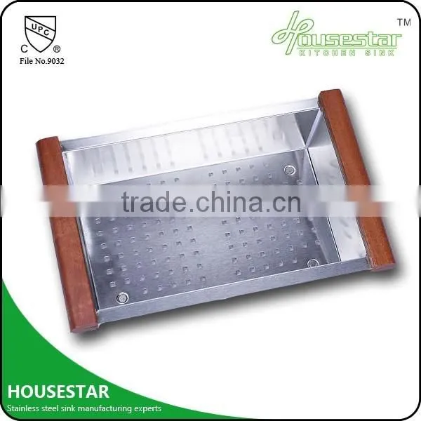 China Manufacture New Style Housestar Kitchen Sink Factory Price Stainless Steel Colander Made in China Sink Colander photo-4