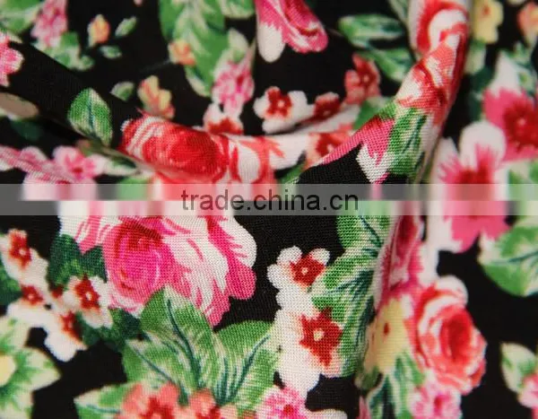 100%Rayon Peinted Fabric photo-3