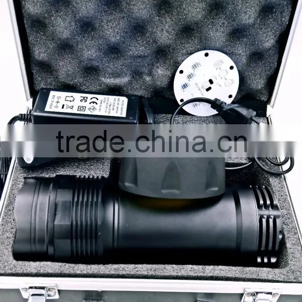 the Most Powerful Led Boat Light,XML2 LED 30W,3500LM,professional Piezo Switch System,IP68 Waterproof,9000mah Liion Battery Reca photo-2