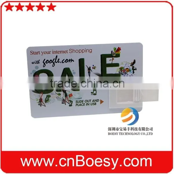 Usb Flash Drives Bulk Sales/Crited Card Special Design Plastic Webkey/business Card Type photo-3