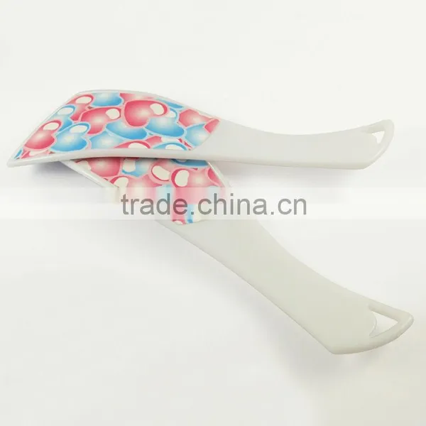 Irregular Plastic Sandpaper Foot File With Curves photo-4
