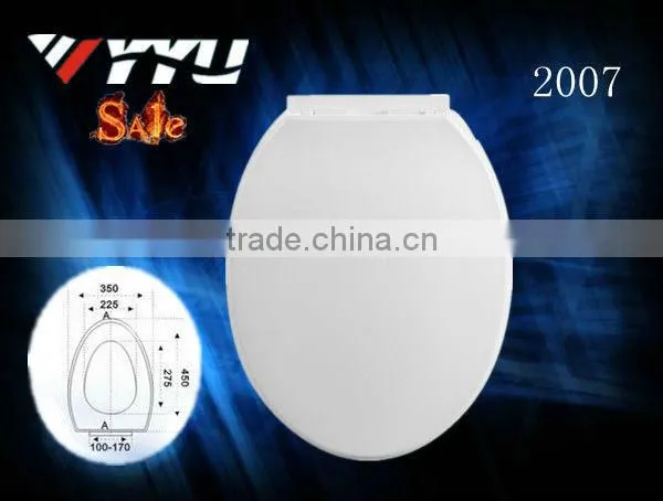 Soft Closing Round Decorative Toilet Lid Covers for wc 2007 photo-6