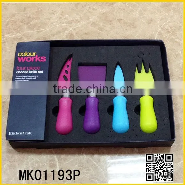 Non Stick 4 Pcs Cheese Knife