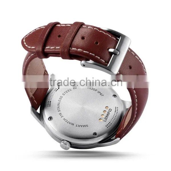 LEM1 Bluetooth Smart Watch Fashion Wrist Smartwatch Round Wristwatch Wearable Digital Device for IOS Android Phone PK UC08 photo-4