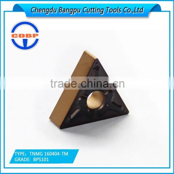 Carbide Turning Insert TNMG160404-TM BPS101 for Steel Finshing photo-5