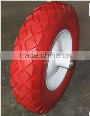 3.50-6 Wheelbarrow PU Foam Wheels photo-2