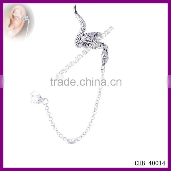 2015 Hot Fashion Women's Snake Ear Cuff Jewelry photo-2
