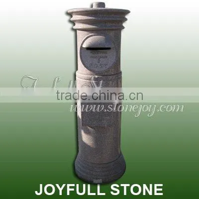 Stone Mailbox Post