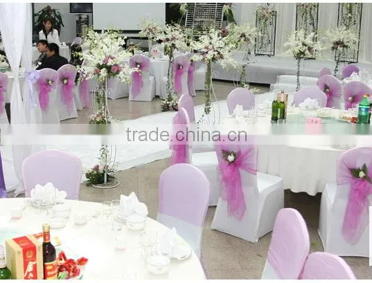 Organza Wedding Chair Cover Chair Hood photo-5