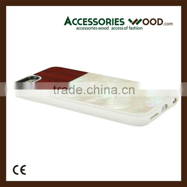 Natural Shell Wooden Mobile Phone Cover for Iphone photo-4
