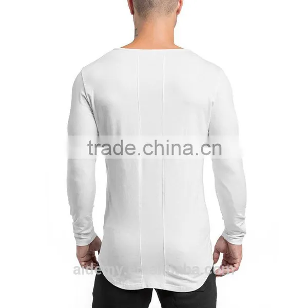 Wholesale Gym Dry Fit Men's Longsleeve Fitness Sports Seamless t Shirt photo-5