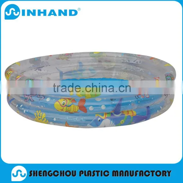 2016 PVC Inflatable Transparent Sea World Children Swimming Pool photo-2