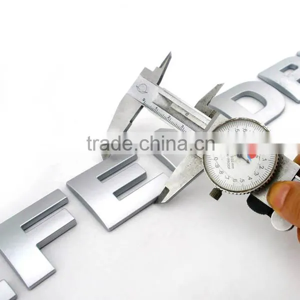 Custom Car Emblem Badges, Plastic Abs Car Sticker, Chrome Letters Car Emblem photo-2