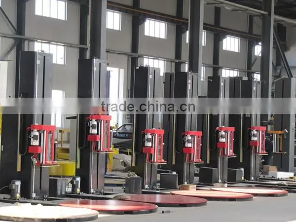 Standard Model Wooden Pallet Stretch Wrapping Machine for Sale photo-2