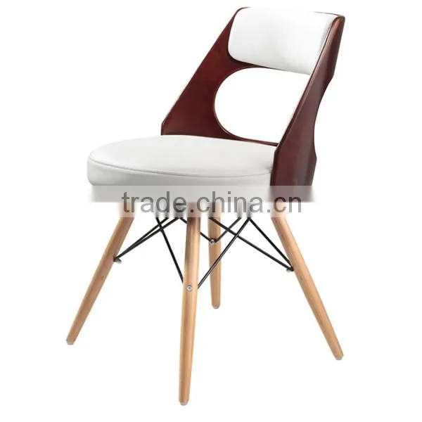 High Back Swivel Maple Bent Wood Bar Stool Naturalwood photo-5