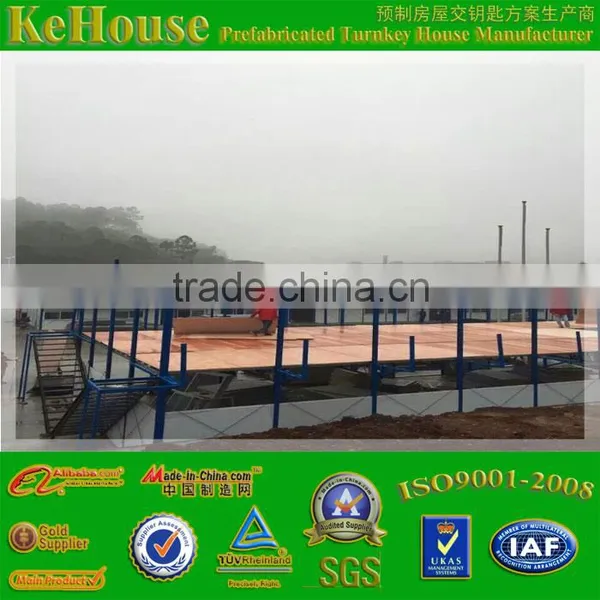 Sandwich Panel Light Steel Prebuilt Prefabricated House for Worker Construction photo-4