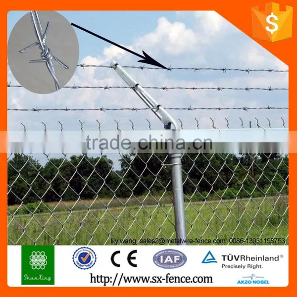 Hot Dipped Galvanized Double Twist Barbed Wire Fence photo-2