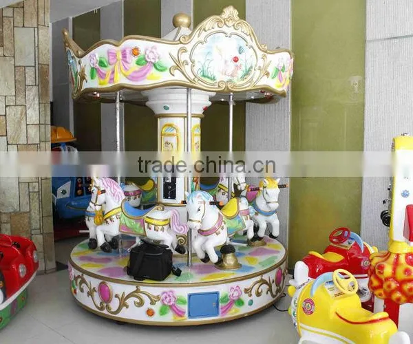 Coin Coperated Kids Ride on Horse Ride Simulator Amusement Electric Horses Ride photo-3