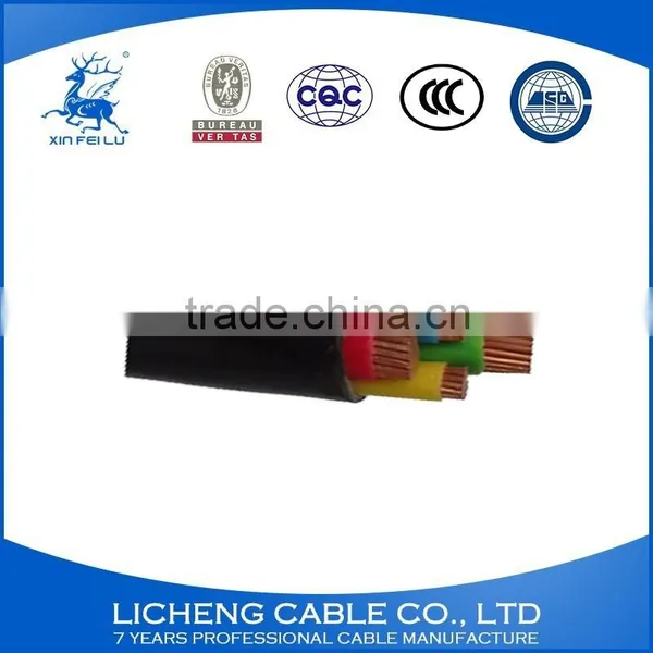 4 Core Wire Cable Xlpe Insulated Pvc Coated Electrical Power Cable 4x50mm2 photo-5