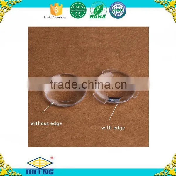 Wholesale 25 mm Diameter Magnifying Glass With Step Google Carboard Biconvex Lenses Acrylic Lenses photo-3