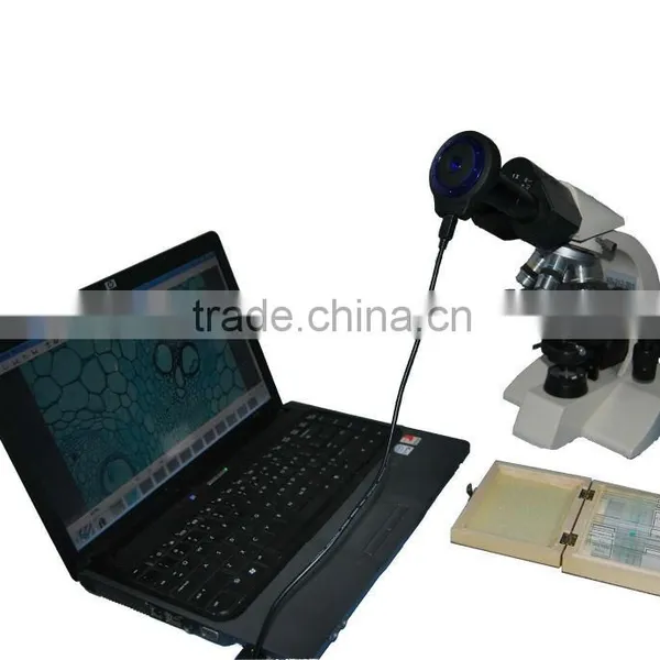 HD High Resolution and High Sensitivity CE Proved Digital Microscope Camera Built-in Relay Lens and Imaging Software photo-2
