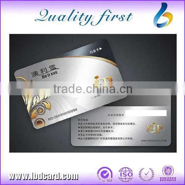 LBD PVC Printing Card Contact Smart IC Card 86x54mm Chip SLE4442 photo-5