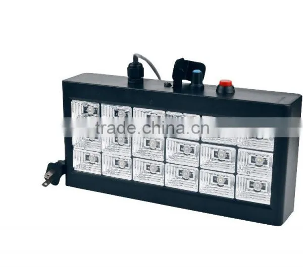 18pcs RGB Full Color LED Mini Strobe Light High Brightness Strobe Light Disco Party Light photo-3